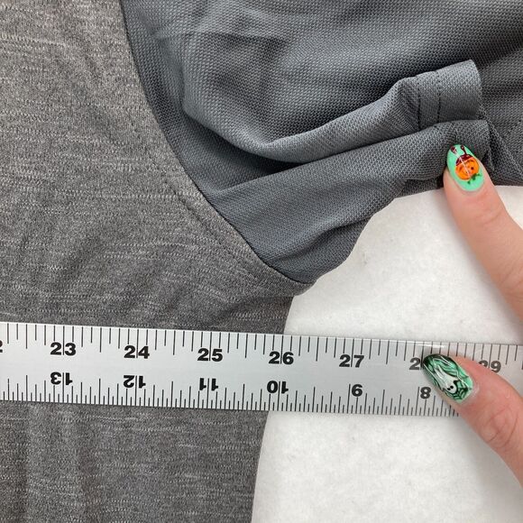 Roots 73 Rapid Lake SS Polo Shirt Mens 2XL Charcoal Gray Forescout Logo NWT - Picture 9 of 13